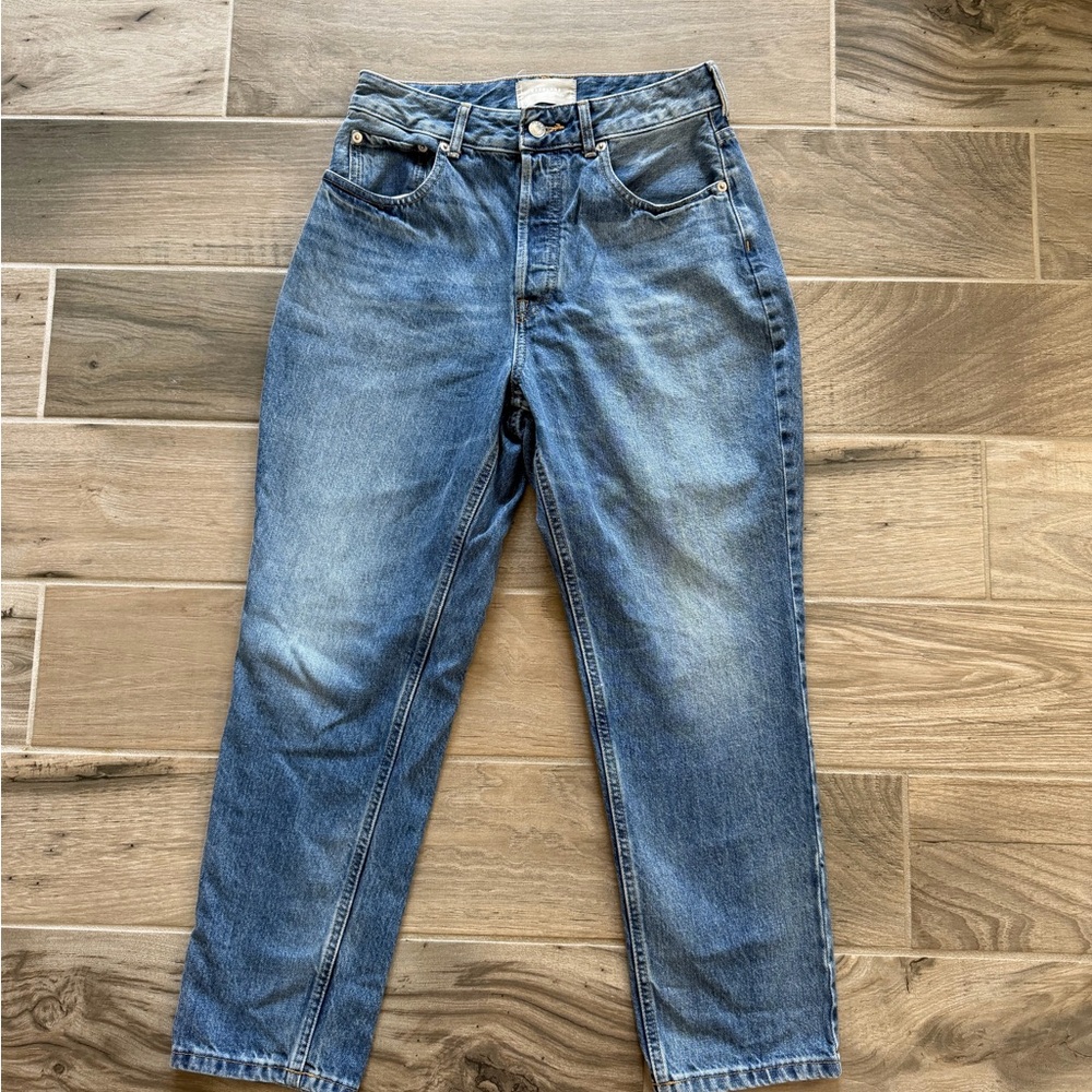 Everlane The Curvy 90s Cheeky Straight Jean Crop size 28